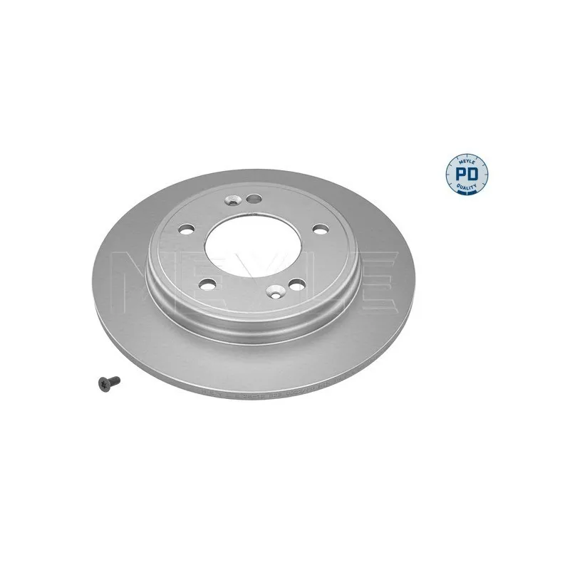 Jeu de 2 disques de frein arrière MEYLE 28-15 523 0022/PD