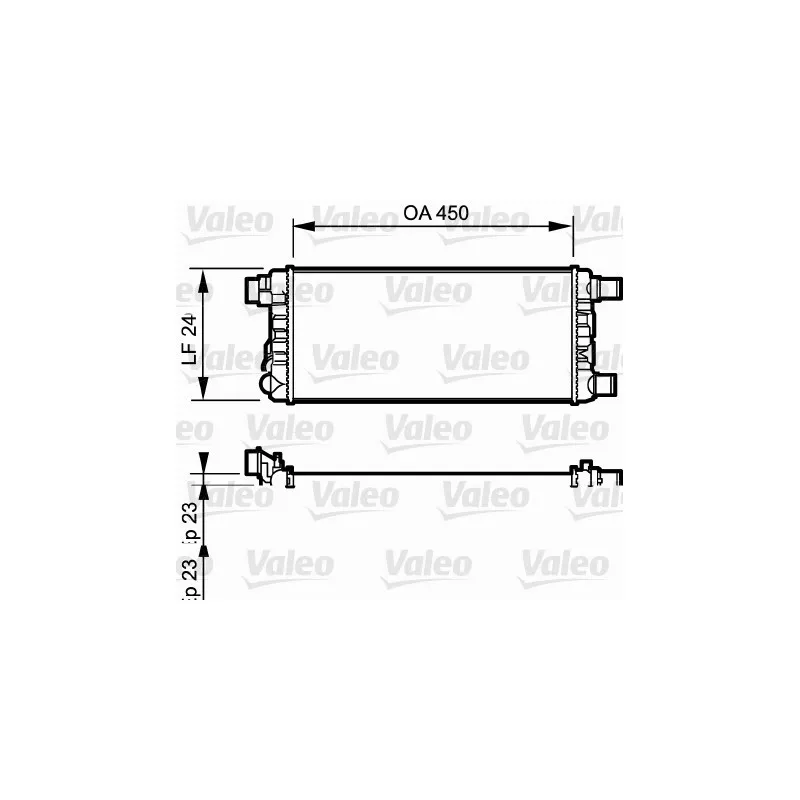 Radiateur, refroidissement du moteur VALEO 730309