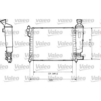 Radiateur, refroidissement du moteur VALEO 730366