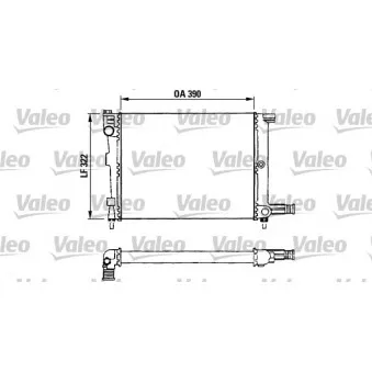 Radiateur, refroidissement du moteur VALEO 730632