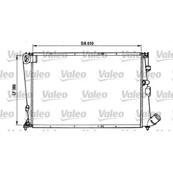 Radiateur, refroidissement du moteur VALEO