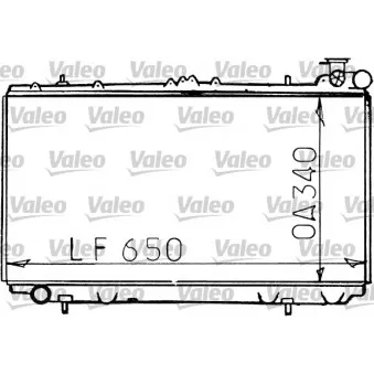 Radiateur, refroidissement du moteur VALEO 731193