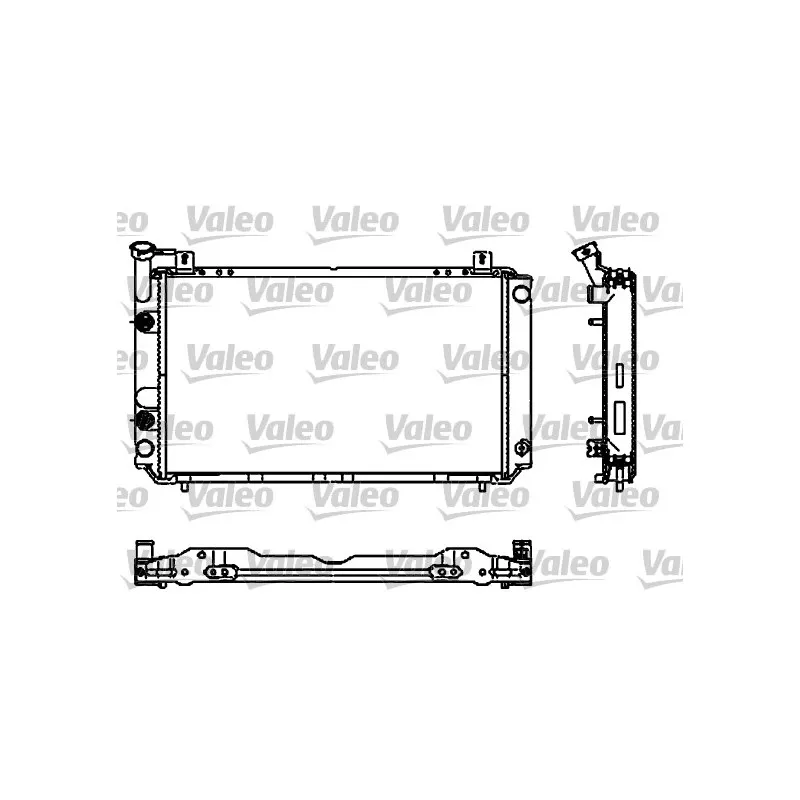 Radiateur, refroidissement du moteur VALEO 731661