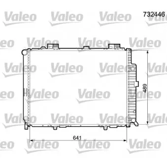 Radiateur, refroidissement du moteur VALEO