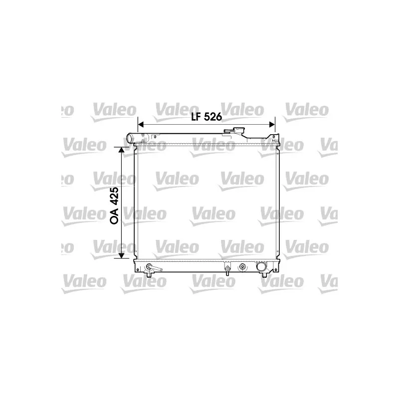 Radiateur, refroidissement du moteur VALEO 734214