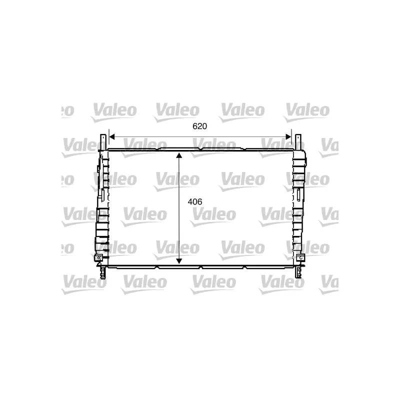 Radiateur, refroidissement du moteur VALEO 734286