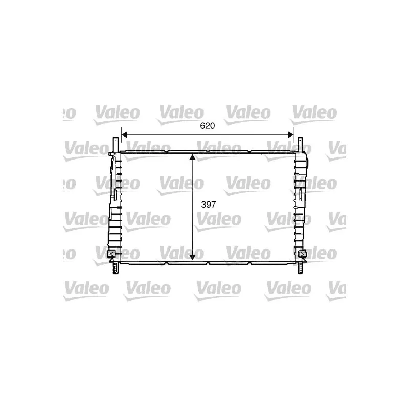 Radiateur, refroidissement du moteur VALEO 734287