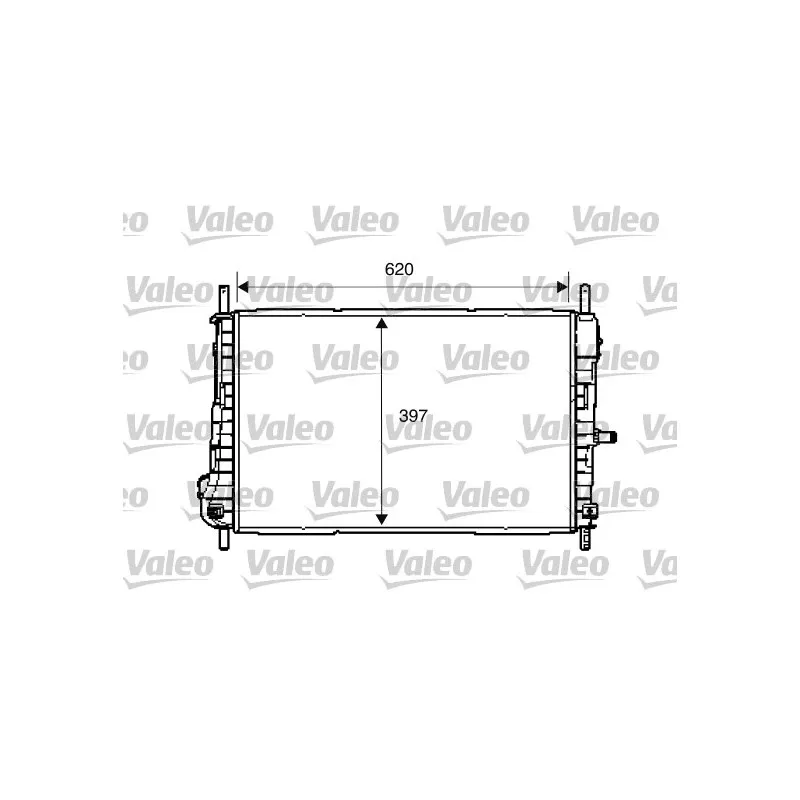 Radiateur, refroidissement du moteur VALEO 734288