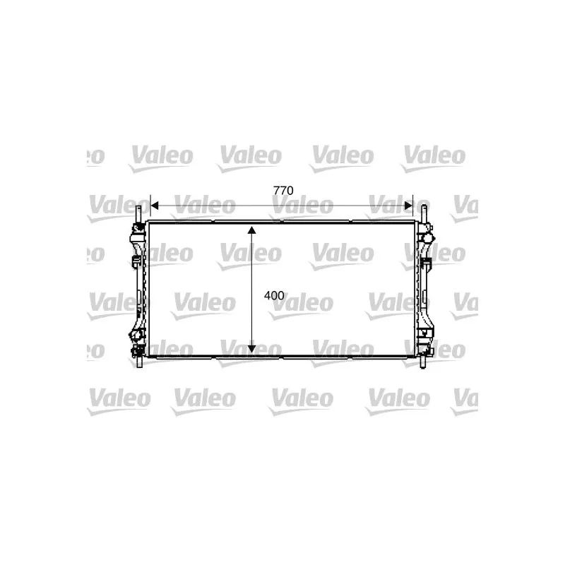 Radiateur, refroidissement du moteur VALEO 734292