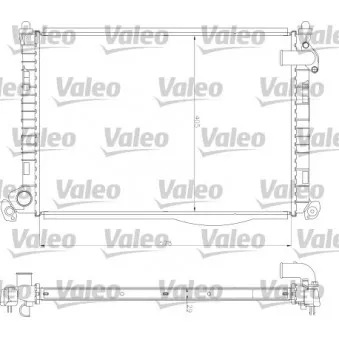 Radiateur, refroidissement du moteur VALEO 734327