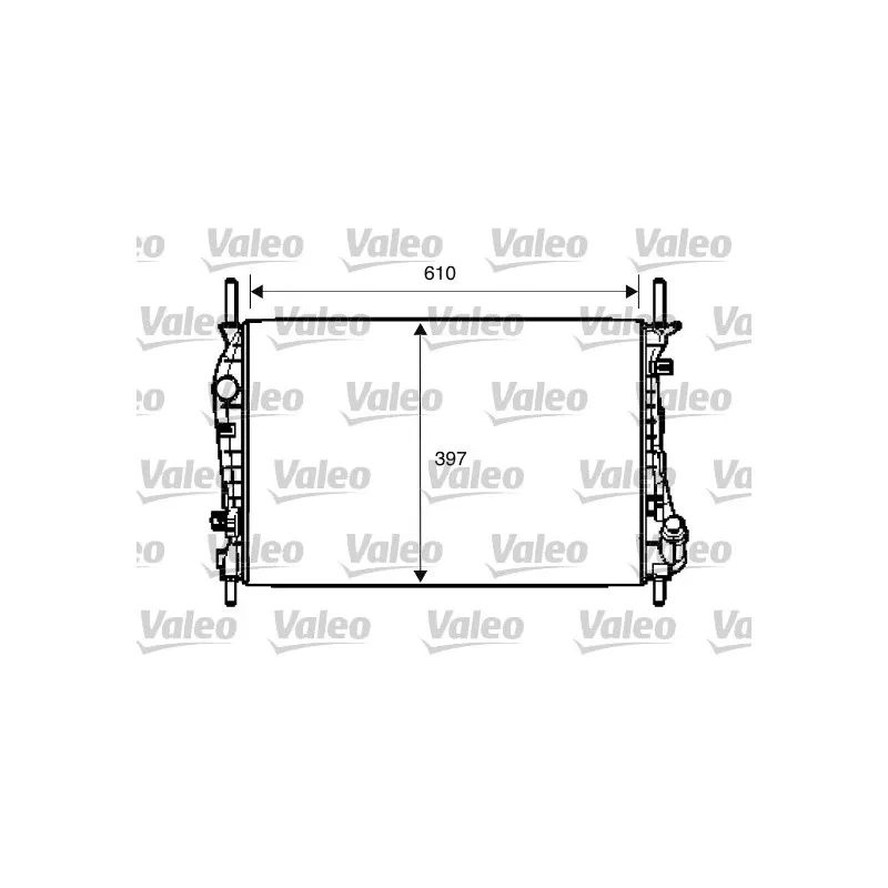 Radiateur, refroidissement du moteur VALEO 734696