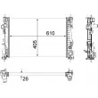 Radiateur, refroidissement du moteur MAGNETI MARELLI 350213129700 - Visuel 2