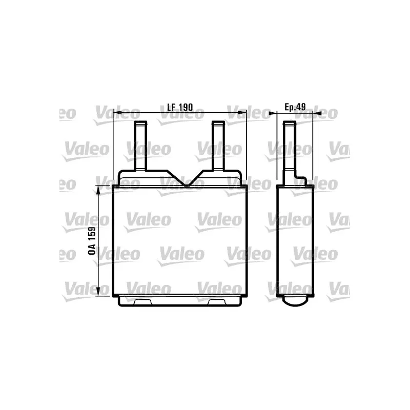 Système de chauffage VALEO 812148