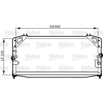 Condenseur, climatisation VALEO 814279