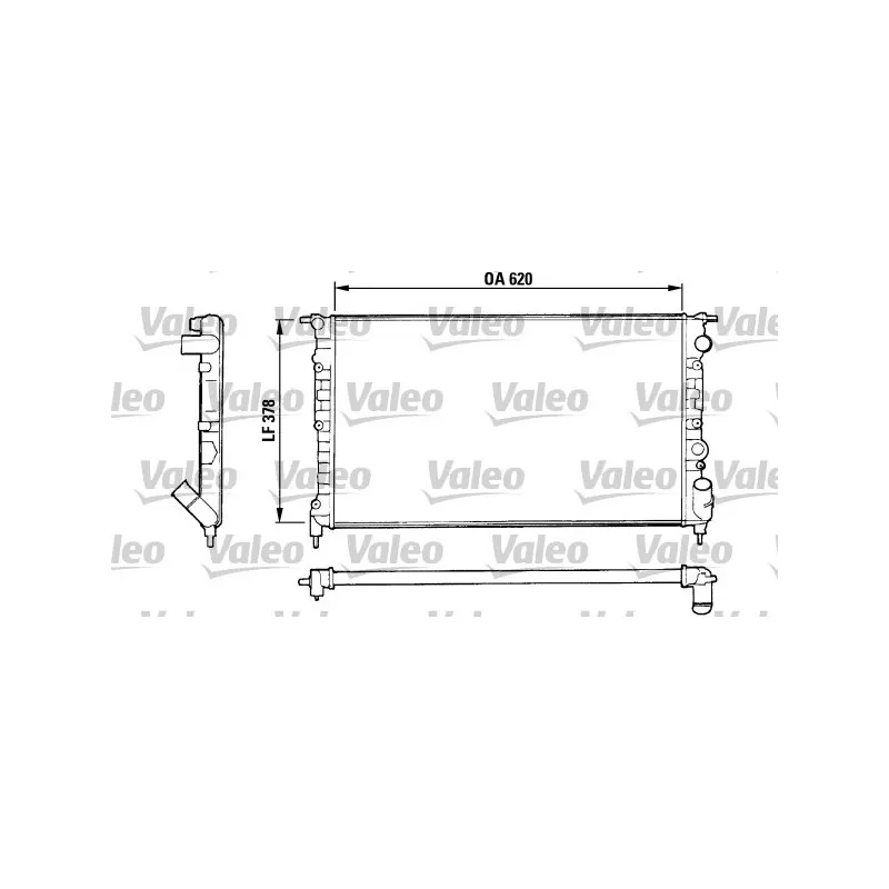 Radiateur, refroidissement du moteur VALEO 816552