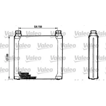 Radiateur d'huile VALEO 816748