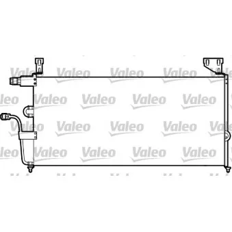 Condenseur, climatisation VALEO 816925