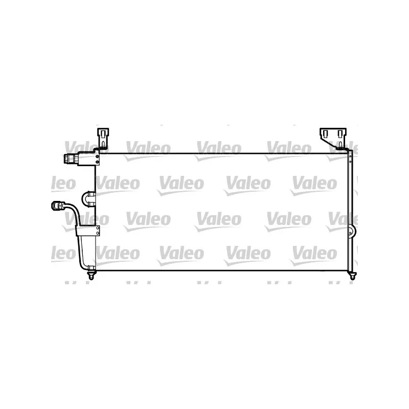 Condenseur, climatisation VALEO 816925