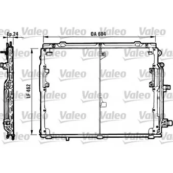 Condenseur, climatisation VALEO 816938