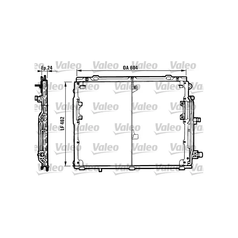 Condenseur, climatisation VALEO 816938