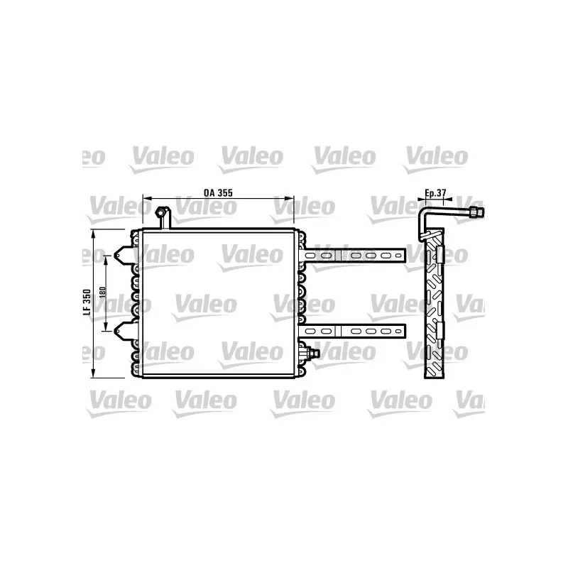 Condenseur, climatisation VALEO 816972