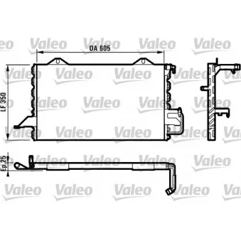 Condenseur, climatisation VALEO 816976