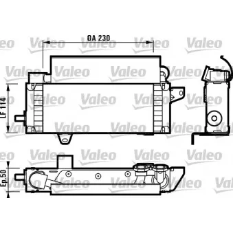 Radiateur d'huile VALEO 817001