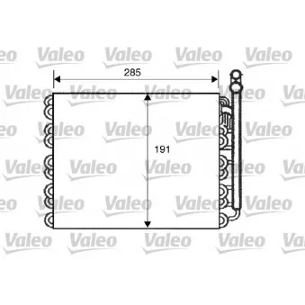 Evaporateur climatisation VALEO 817510