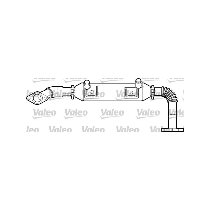 Radiateur, réaspiration des gaz d'échappement VALEO 817750