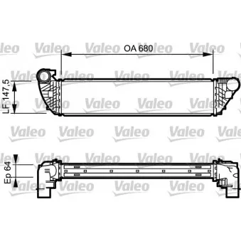 Intercooler, échangeur VALEO