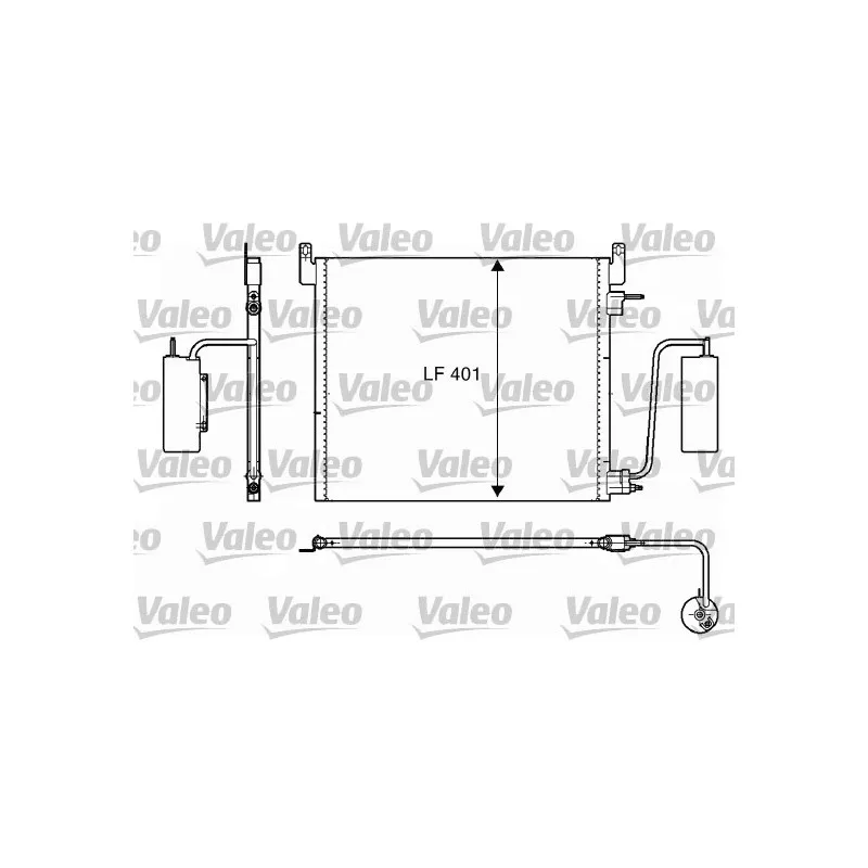 Condenseur, climatisation VALEO 817853