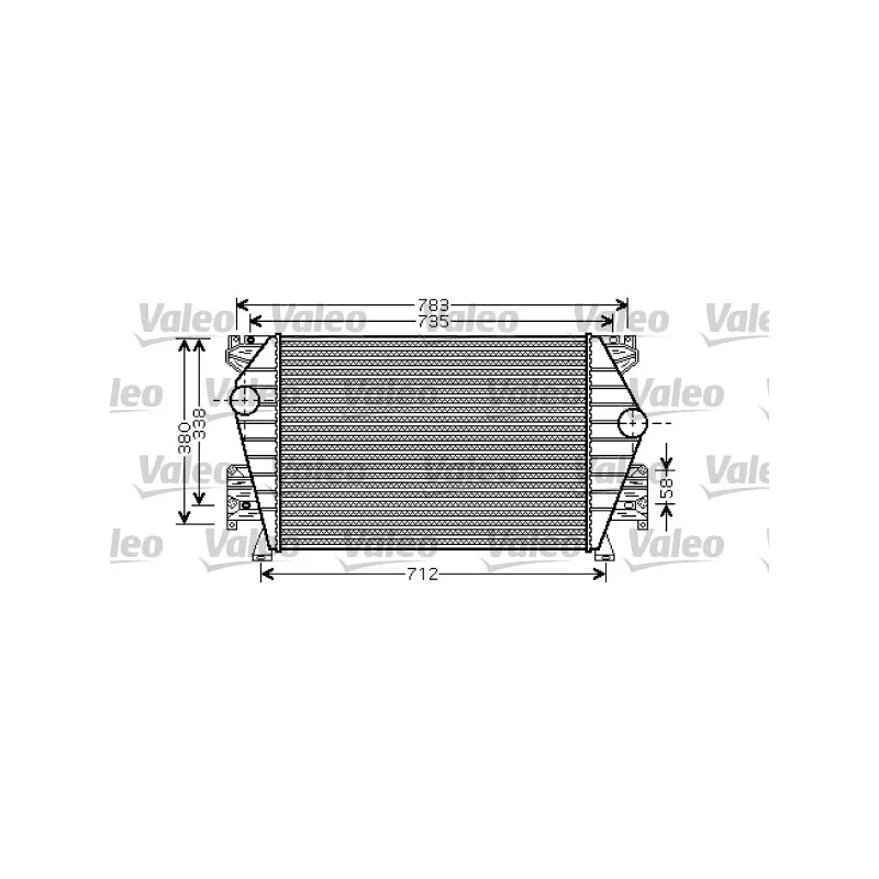 Intercooler, échangeur VALEO 817864