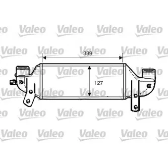 Intercooler, échangeur VALEO 817888