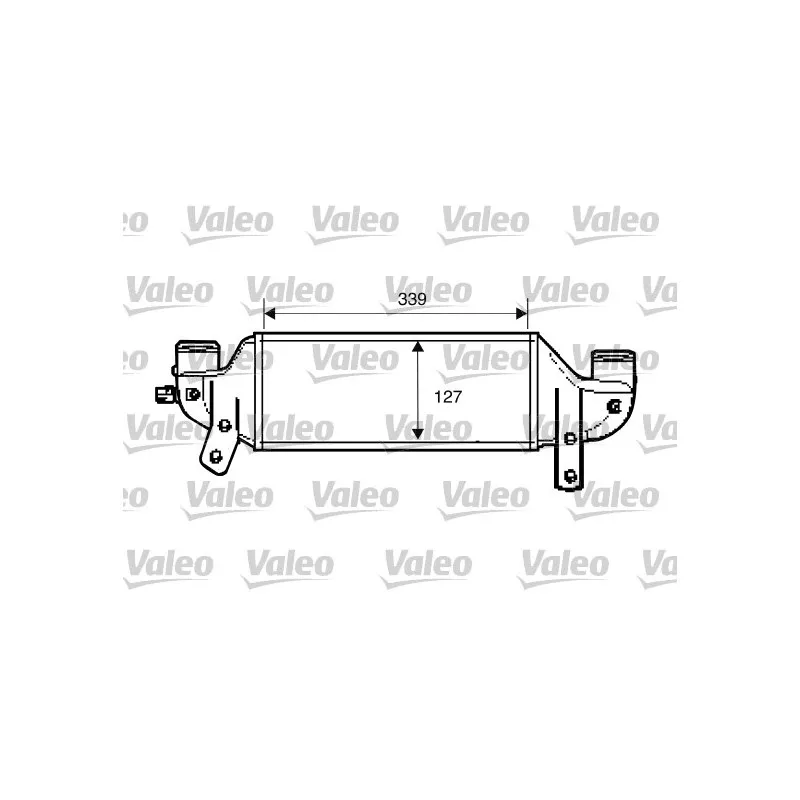 Intercooler, échangeur VALEO 817888