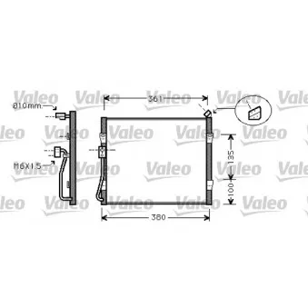 Condenseur, climatisation VALEO 818031