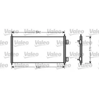 Condenseur, climatisation VALEO 818050