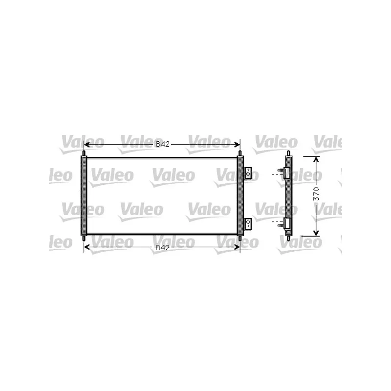 Condenseur, climatisation VALEO 818050