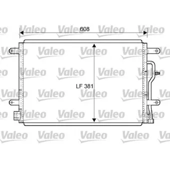 Condenseur, climatisation VALEO