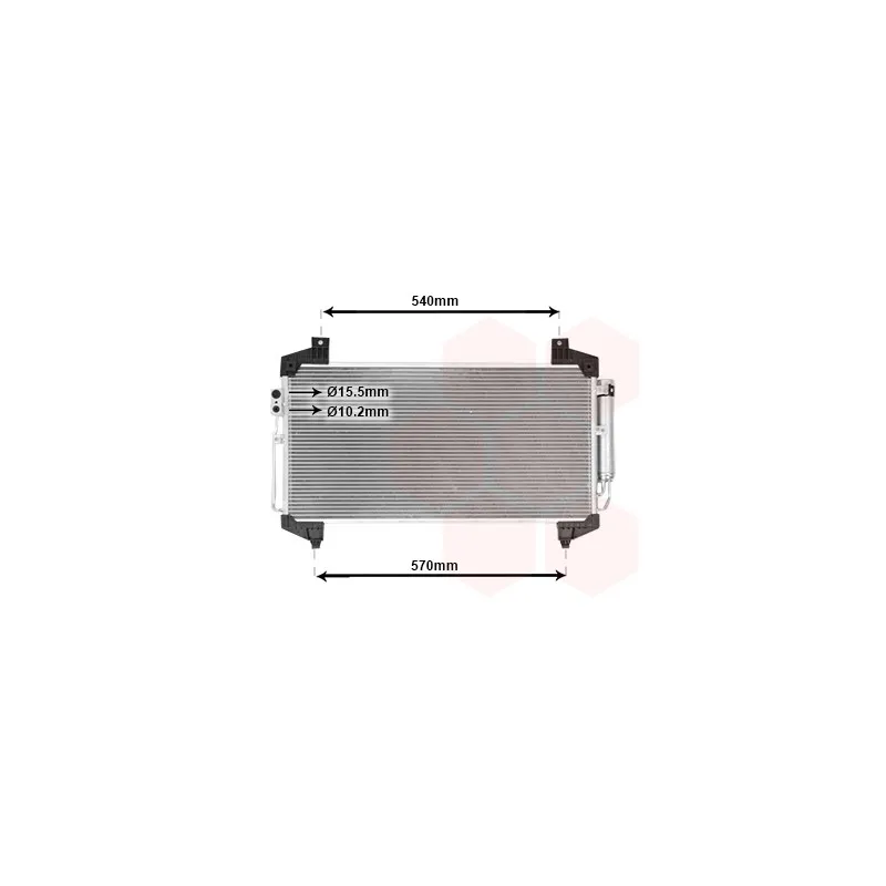 Condenseur, climatisation VAN WEZEL 32015701
