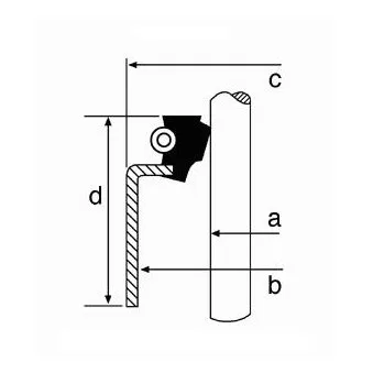 Bague d'étanchéité, tige de soupape CORTECO 49472011