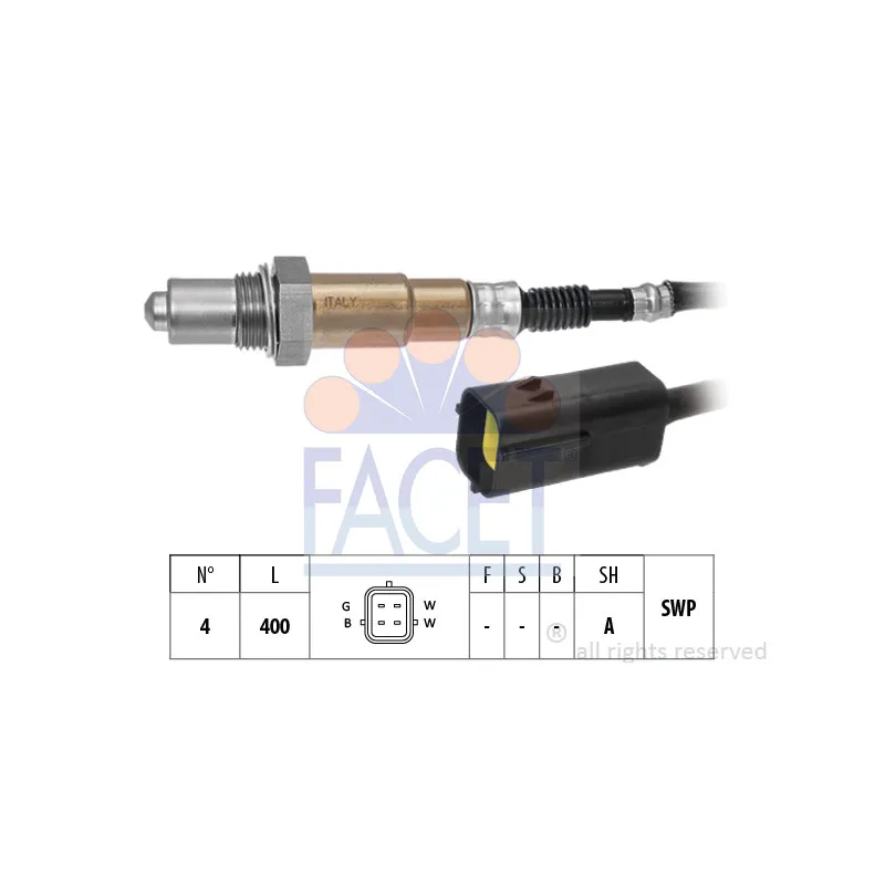 Sonde lambda FACET 10.8559