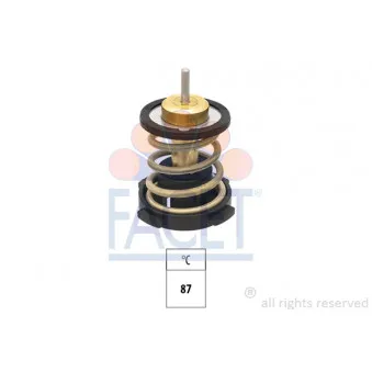 Thermostat, liquide de refroidissement FACET 7.8956S