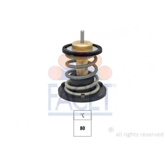 Thermostat, liquide de refroidissement FACET 7.8965S