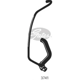 Durite de radiateur GATES 3741