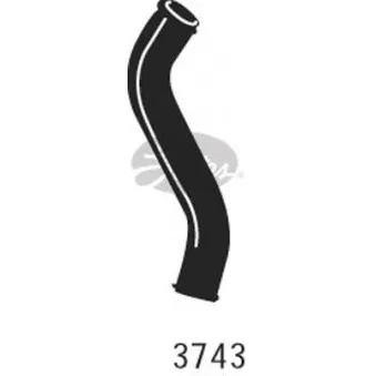Durite de radiateur GATES 3743