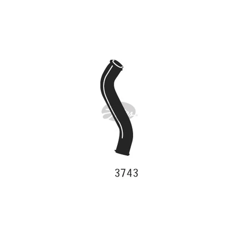 Durite de radiateur GATES 3743