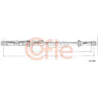 Câble d'accélération COFLE 11.919