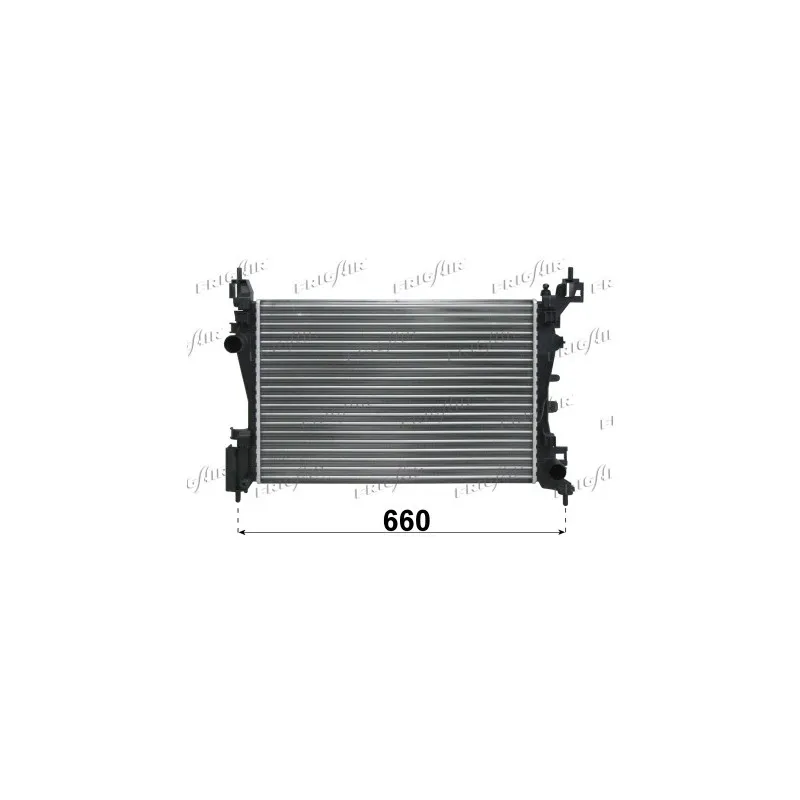 Radiateur, refroidissement du moteur FRIGAIR 0104.3158