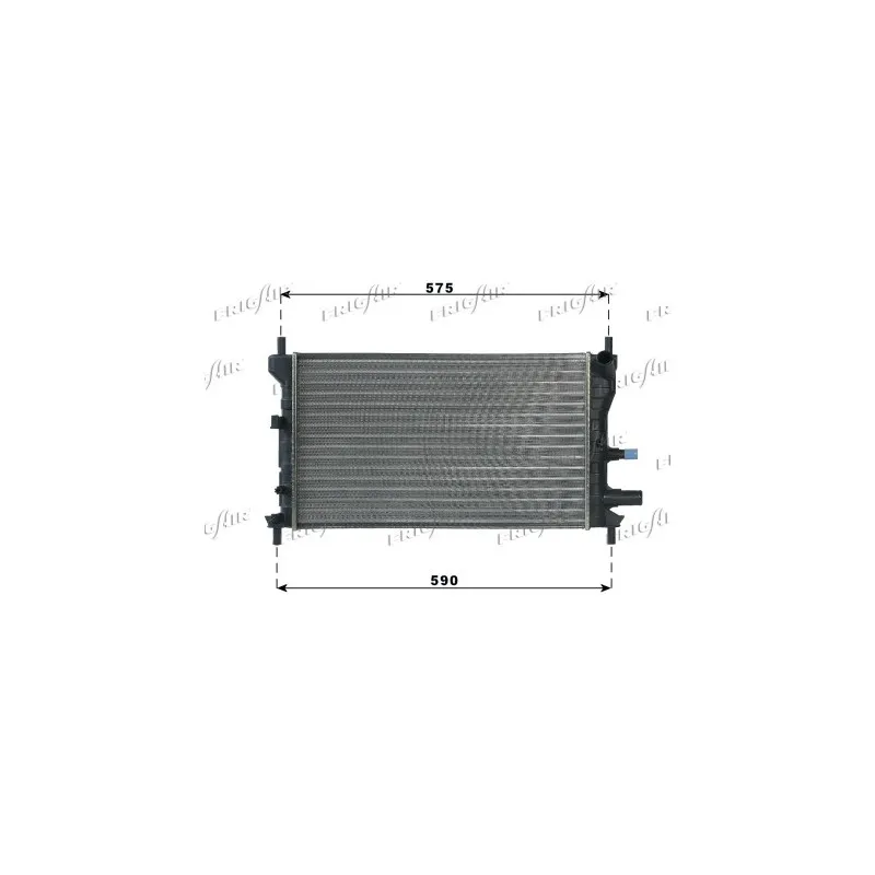 Radiateur, refroidissement du moteur FRIGAIR 0105.3060