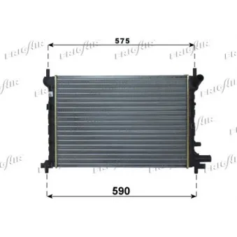 Radiateur, refroidissement du moteur FRIGAIR